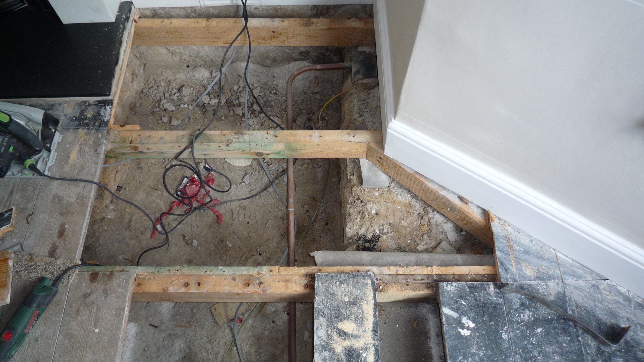 Repairs to victorian floor